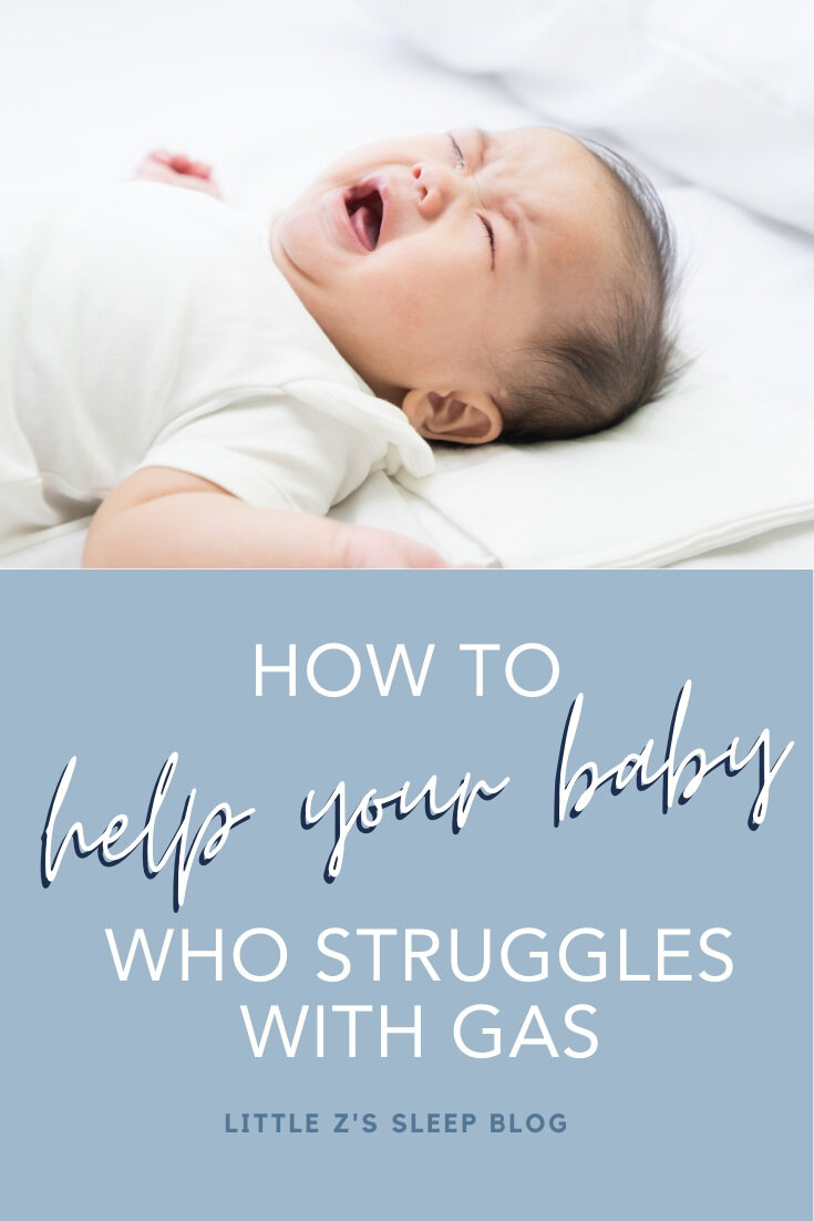 How to help a baby with gas pain | Little Z Sleep