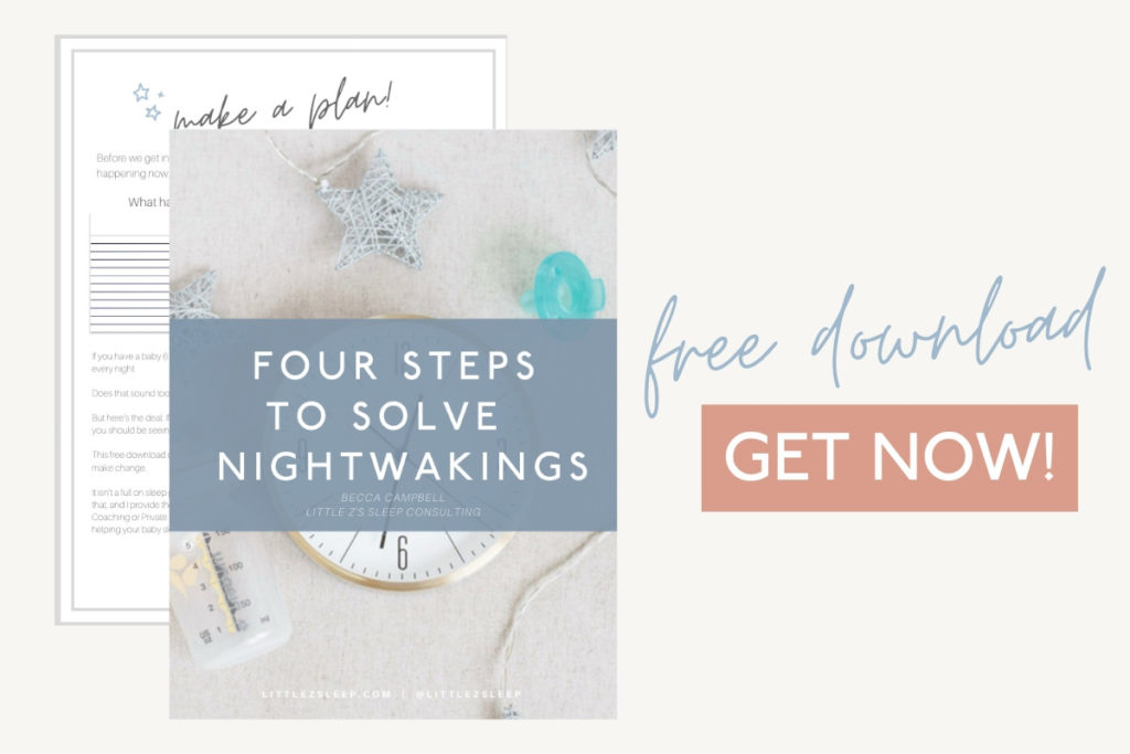 four steps to solve night-waking download