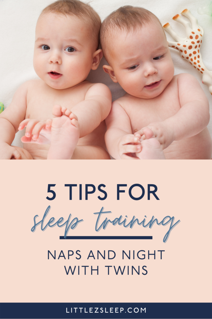 How to sleep train twins