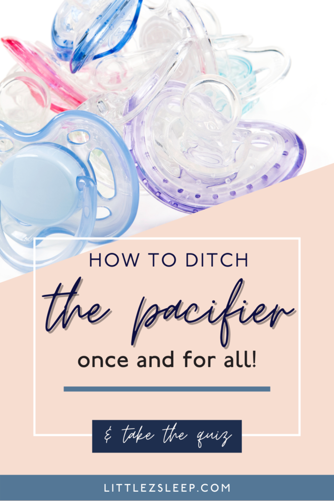 When should you wean your baby from a pacifier | Little Z Sleep