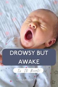 What does “drowsy but awake” even mean? Can you even be drowsy but awake? Why are these two concepts just not matching?