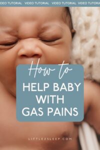 three ways to help relieve baby gas