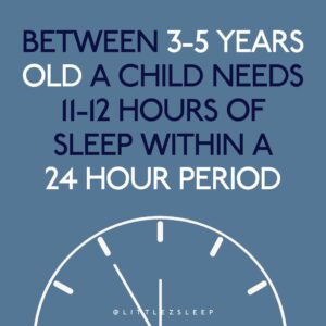 how much sleep does my 3 year old need