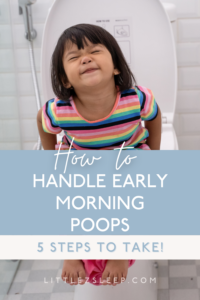 Is your child waking to go potty in the early morning? Here's 5 steps to take...